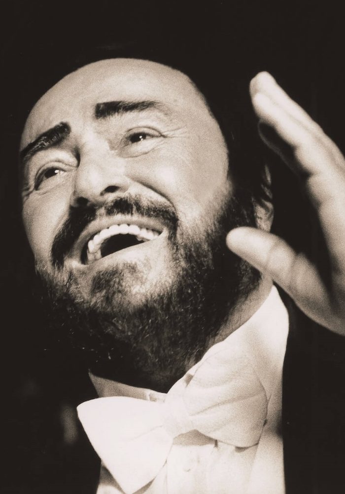 Luciano Pavarotti portret